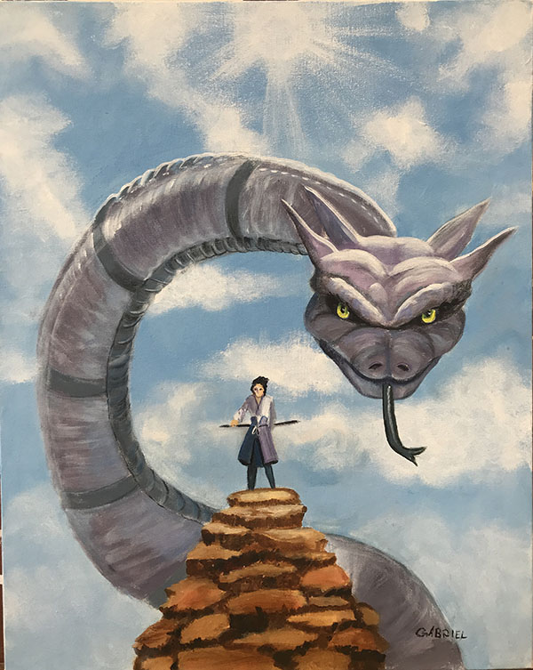 Coragem - 50 x 60 - AST - 2019
